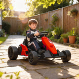 Qaba 24V Kids Ride-On Go Kart Toy