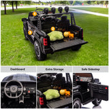 Dodge Ram 1500 TRX/RHO 24V Two-Seater Ride-On Truck for Kids