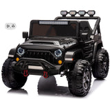 HAVOC 2 Seater Jeep 24V Kids Ride On Car Toy with Open Doors, Realistic Lights and Remote Control