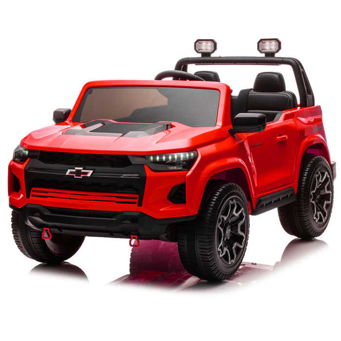 Chevrolet Colorado ZR2 24V Ride-On Truck for Kids – Licensed 2-Seater Electric Pickup with Remote & MP3