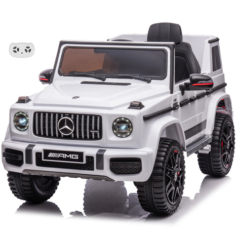 Mercedes Benz AMG G63 24V Kids Ride On Car One Seater  with Parental Remote Control, LED Lights, Leather Seat and MP3, Licensed