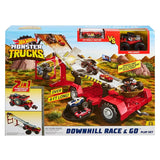 Hot Wheels - Monster Trucks Race & Go Play Set