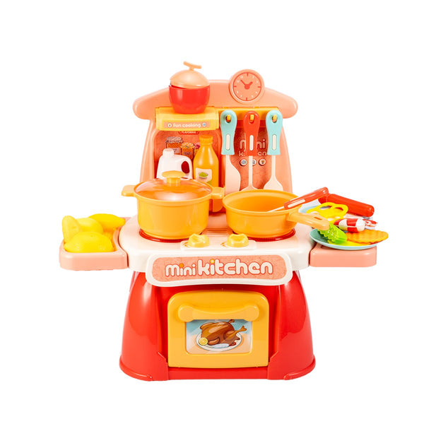 STEM Toys - Mini ensemble de cuisine pour enfants 【Rose】