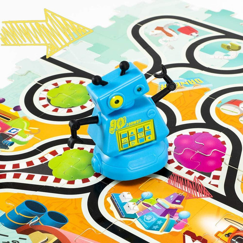 STEM Toys - Drawbot, Inductive Robot Track Puzzle Race