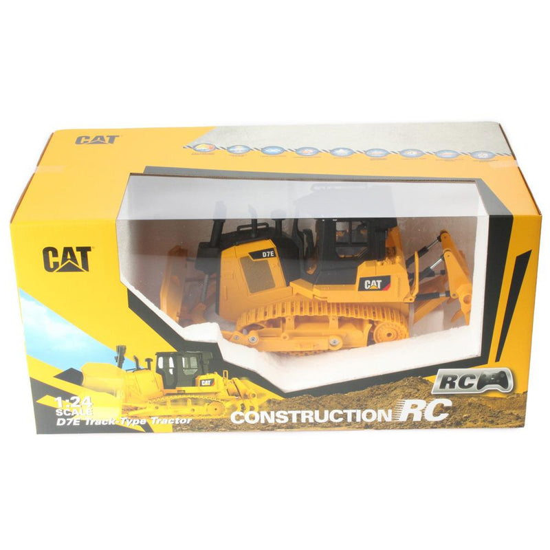 Cat D7E Track Type Tractor, 1:24 Remote Control 25002