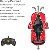 【KIT DE CONSTRUCCIÓN】 Rastar 1/18 Ferrari FXXK EVO DIY Kit de construcción con control remoto, 92 piezas 