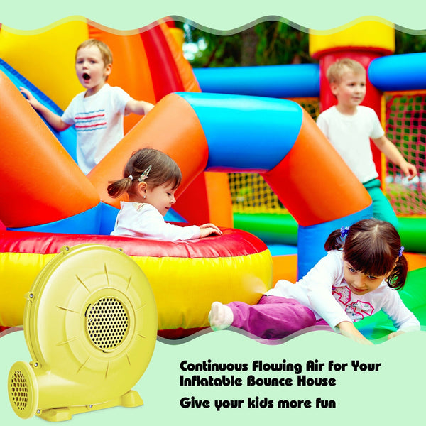 350 Watt 0.5 HP Air Blower Pump Fan for Inflatable Bounce House and Bouncy Castle