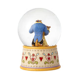 Beauty and the Beast Water Globe back