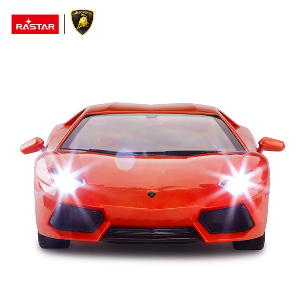 Lamborghini Aventador LP700-4 RC Car 1/14 Scale Licensed Remote Control Toy Car with Working Lights by Rastar