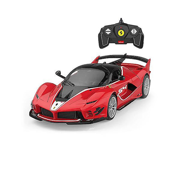 RASTAR RC Car Kits para construir, 1/18 Ferrari FXX-K EVO RC Car Assembly Kit de construcción con control remoto, 92 piezas DIY, STEM Kits para niños a partir de 8 años 