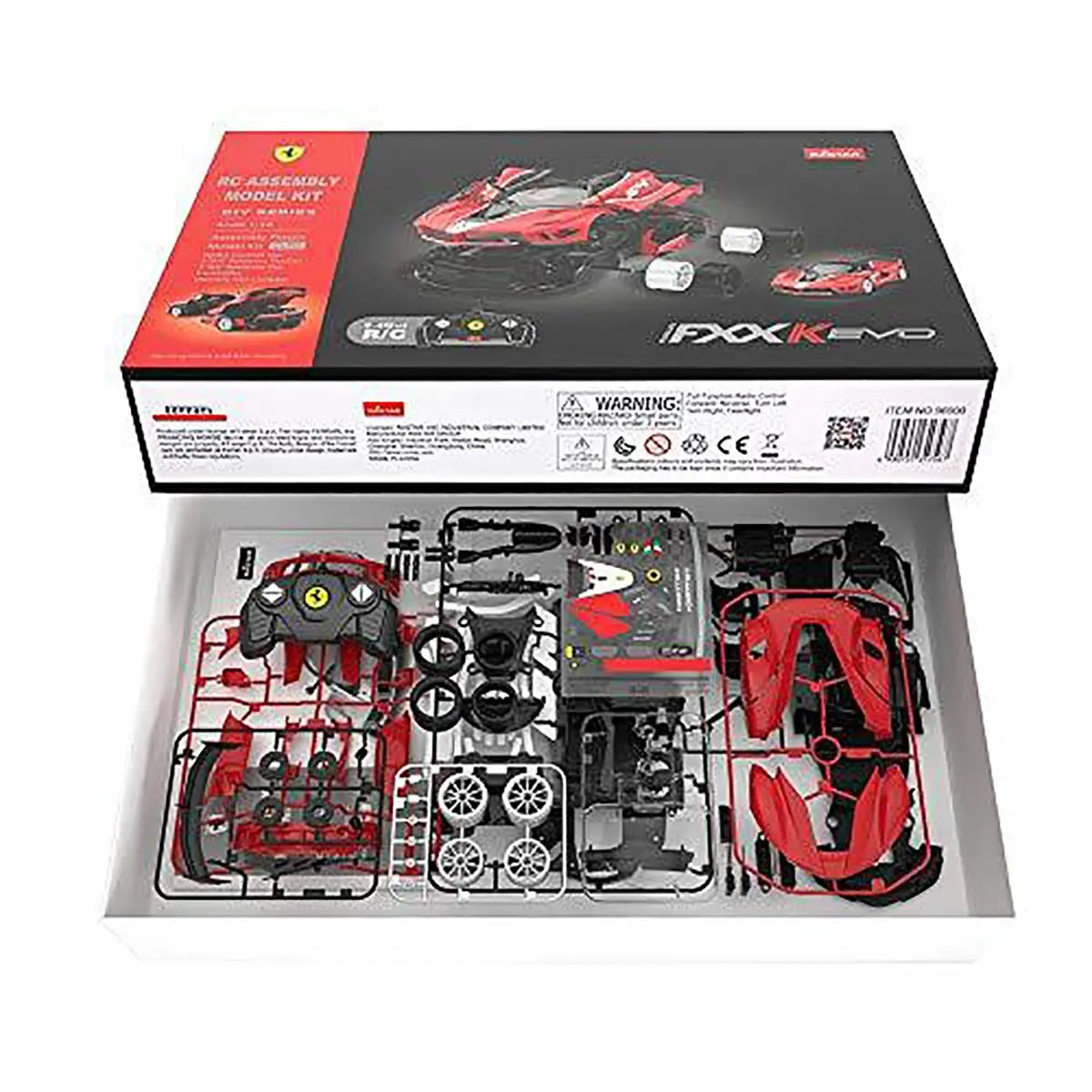 RASTAR RC Car Kits to Build, 1/18 Ferrari FXX-K EVO RC Car