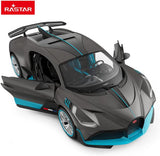Coche de control remoto Bugatti Divo 1:14 con licencia RASTAR