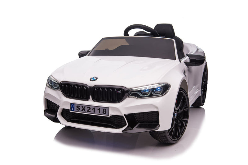 BMW M5, 12V Electric Kids Ride On avec télécommande - Kids On Wheelz