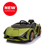 Lamborghini SIAN 12V Electric Ride On Car for Kids with Remote Control, Voltz Toys