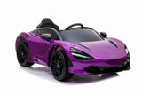 Ride on Car 12v Mclaren 720S Purple - Kids On Wheelz