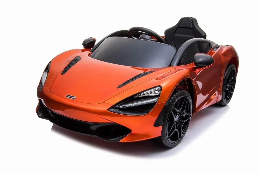 McLaren P1 12V Ride-On Car – Orange – Kids On Wheelz