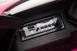 Coche eléctrico para niños con licencia oficial Lamborghini Sian 12V - Rosa