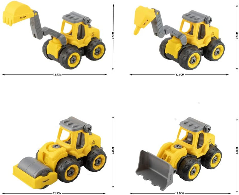 Kit Mécanique Tracteur & Voiture - Jouet de Construction (7 langues) - Kit  Mécanique