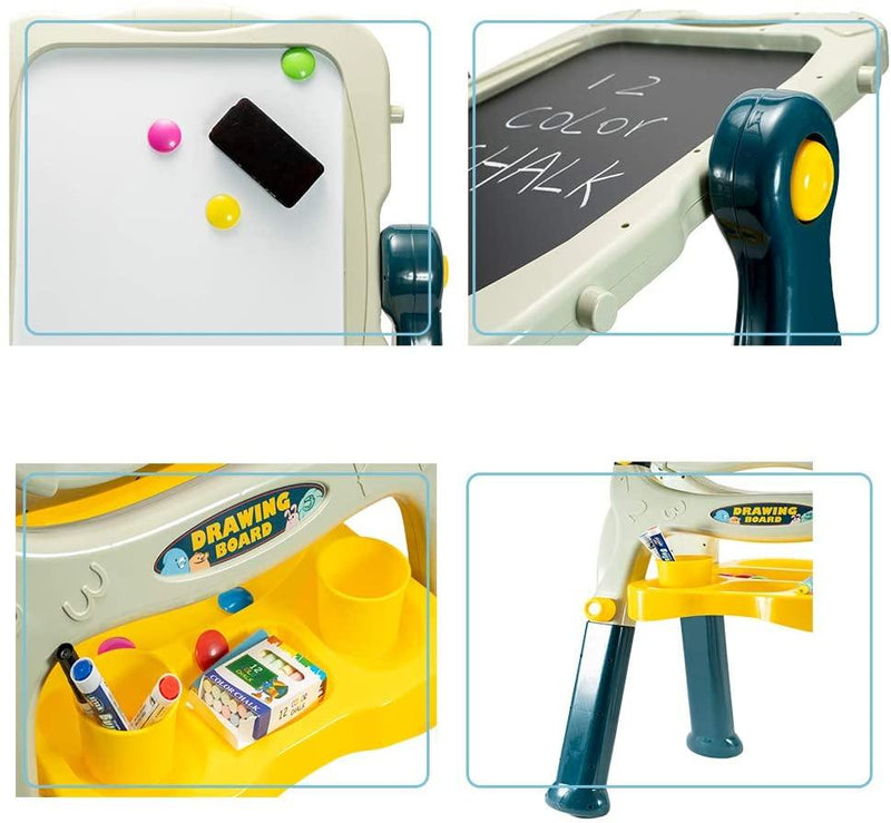 STEM Toys - Doulbe-Sided Kids Easel Drawing Board