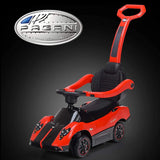 Pagani Zonda F Roadster 4-in-1 Baby Walker with Push Bar Foot to Floor, Voltz Toys