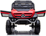 MERCEDES BENZ UNIMOG ATV 12V 2 SEATER - RED - Kids On Wheelz