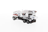 1:50 Western Star 4700 SB Concrete Mixer   - White cab + White mixer drum, 71035