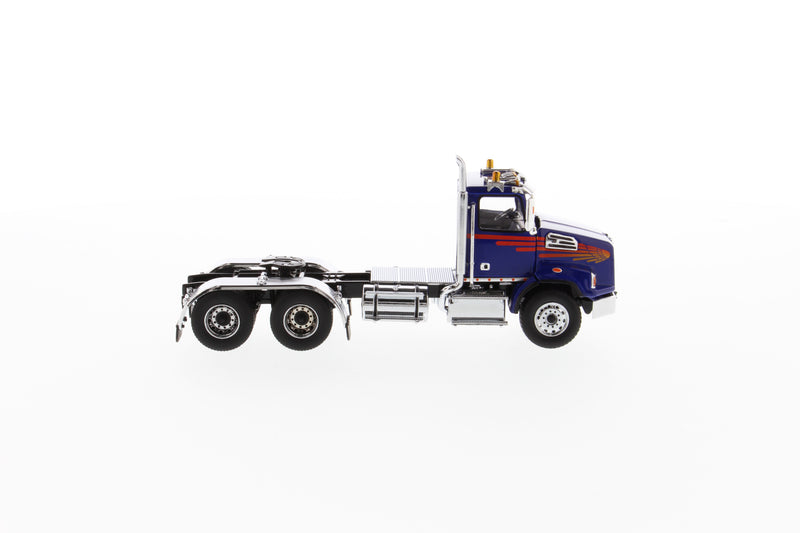 1:50 Western Star 4700 SB Tandem Tractor, Metallic Blue, 71039