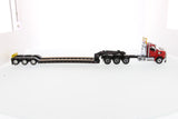 1:50 Western Star 49X SBFA Tridem Heavy-Haul Tractor et XL 120 HDG Trailer, with 2 Boosters - Red cab + black trailer, 71090