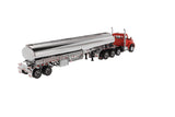 1:50 Kenworth® Red T880 Day Cab Tandem &amp; Pusher-Axle With Heil Fleet Duty™ Chrome FD9300/DT-C4 Petroleum Tanker, 71102.