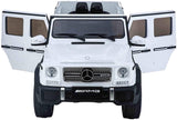 MERCEDES BENZ G65 RIDE ON CAR 12V - WHITE |SOLD OUT| - Kids On Wheelz