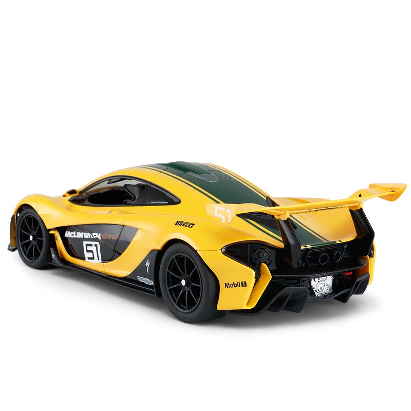 McLaren P1 GTR RC Car 1/14 Scale Licensed Remote Control Toy Car with Working Lights by Rastar