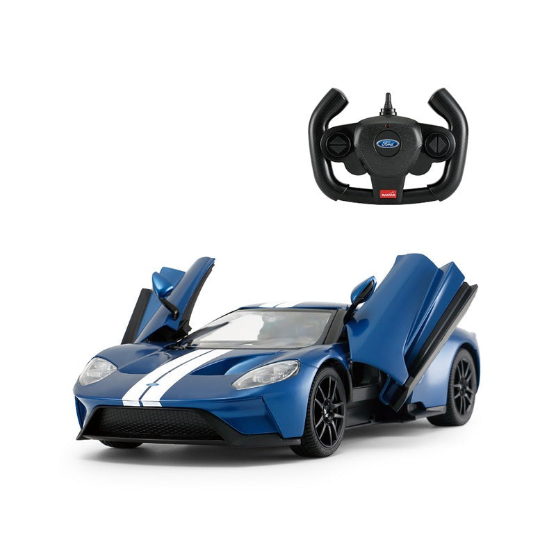 Rastar 1:14 R/C FORD GT Remote Control Car for Kids and Adults (Doors Open Manually) - Voltz Toys