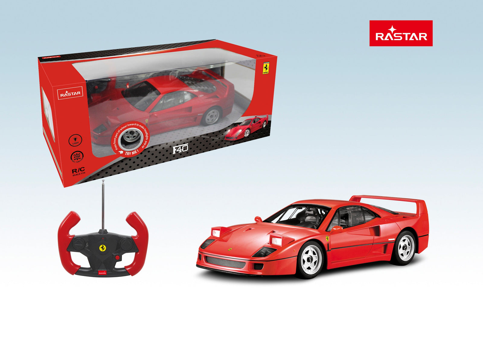 1/14 RCカー フェラーリ F40 – 名城・伝統美 プラモデル