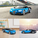 Bugatti Chiron RC Car 1/14 Scale Licensed Remote Control Toy Car with Working Lights by Rastar