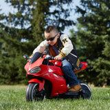 Ride On Motorcycle 12V Ducati Red - Kids On Wheelz