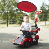 Pagani Zonda F Roadster 4-in-1 Baby Walker with Push Bar Foot to Floor, Voltz Toys