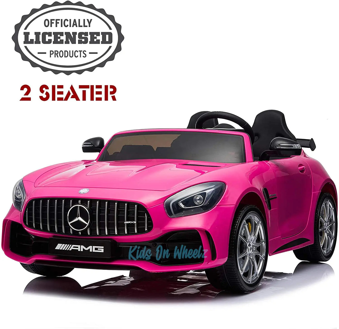 Pink Seater Ride On Electric Car 24V Licensed Lamborghini