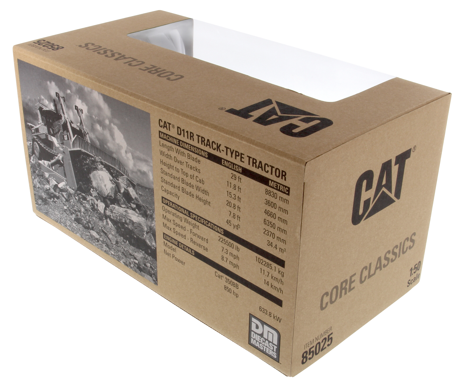 Cat D11R Tractor 1:50 – Core Classics Series 85025C – Kids On Wheelz