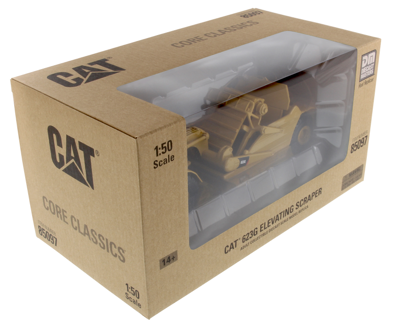 1:50 Cat® 623G Elevating Scraper, Core Classics, 85097c - Último - ¡Cuando se va, se va!
