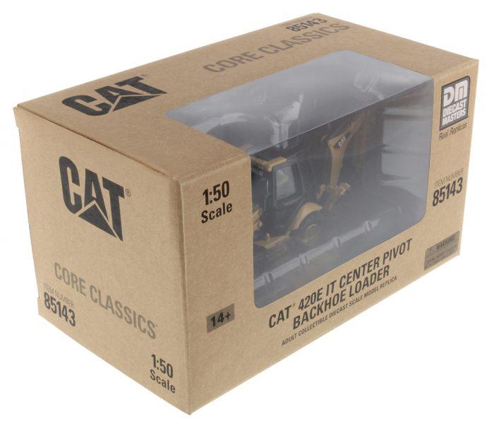 WSIマック8×4 ローボーイトレ3×3×3 CATスクレイパー 1/50 1:50 Cat® 420E IT Backhoe Loader Core Classics Series, 85143c