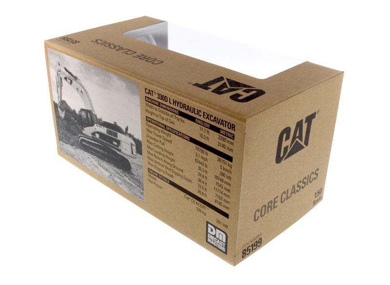 1:50 Cat® 330D L Hydraulic Excavator Core Classics Series, 85199c