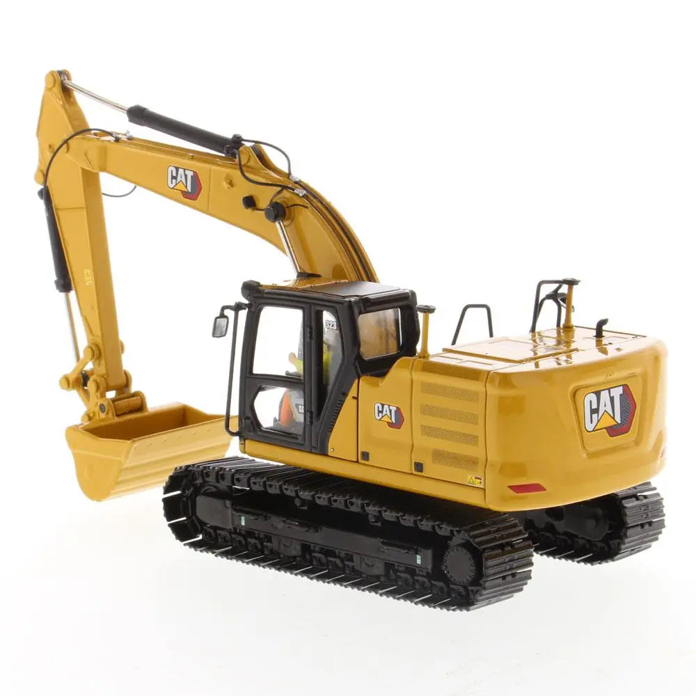 Cat 323 Excavator 1:50 Diecast with 4 Work Tools – 85657 – Kids On