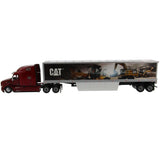 1:50 Peterbilt 579 Sleeper Cab avec Cat® Mural Trailers Transport Series, 85665