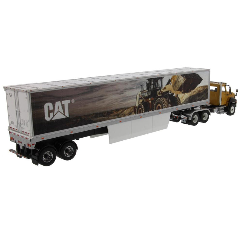 1:50 Cat® CT660 con Cat® Mural Trailers Transport Series, 85666