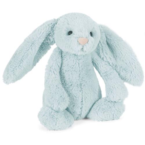 Jellycat Bashful Blue Bunny Medium - H12" X W5" - Voltz Toys