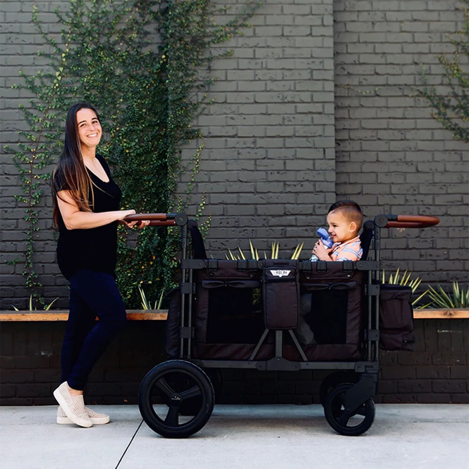 Keenz XC 2-Passenger Stroller Wagon – Smooth & Spacious – Kids On