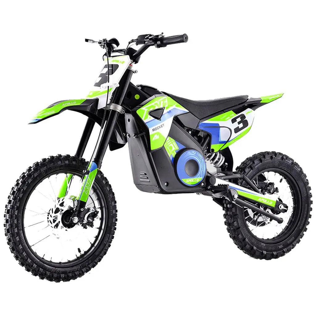 Apollo Rfx Apollo RFZ ROCKET 36v 1300W Watts Electric Dirt Bike For Kids Clearance ...