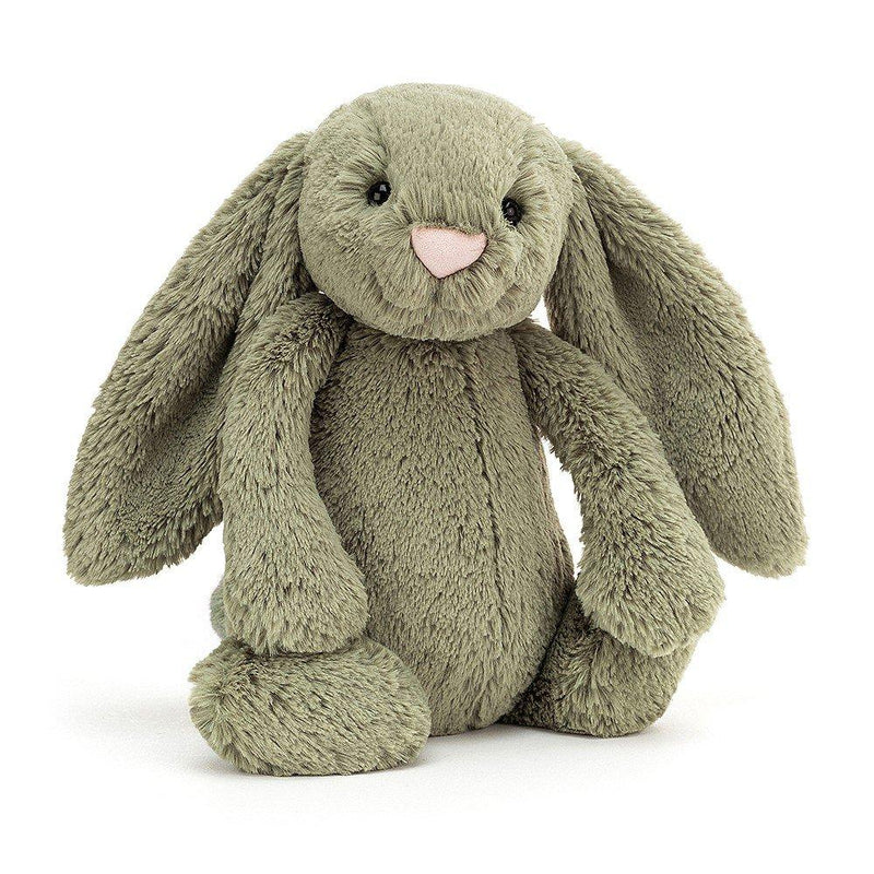 Jellycat Bashful Fern Bunny Medium - H12" X W5" - Voltz Toys
