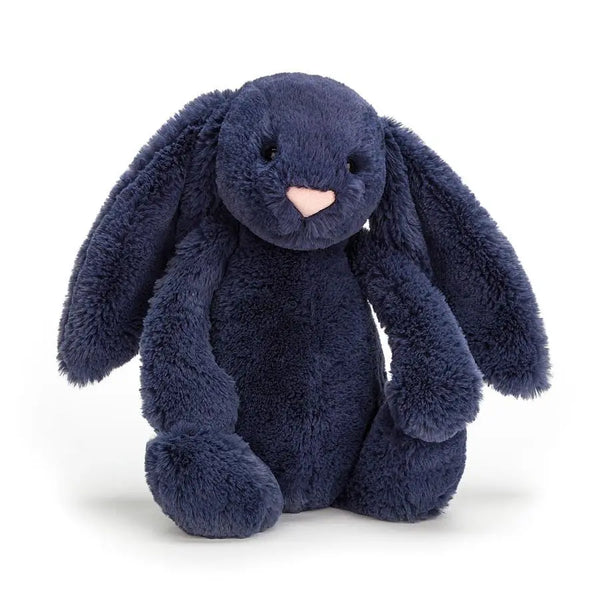 Jellycat Bashful Navy Bunny Medium - H12