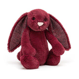 Jellycat Bashful Sparkly Cassis Bunny Medium - H12" X W5" - Voltz Toys